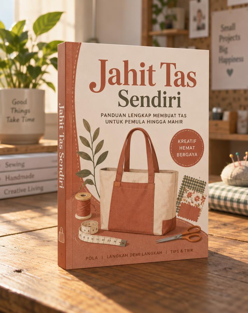 Sampul buku Jahit Tas Sendiri
