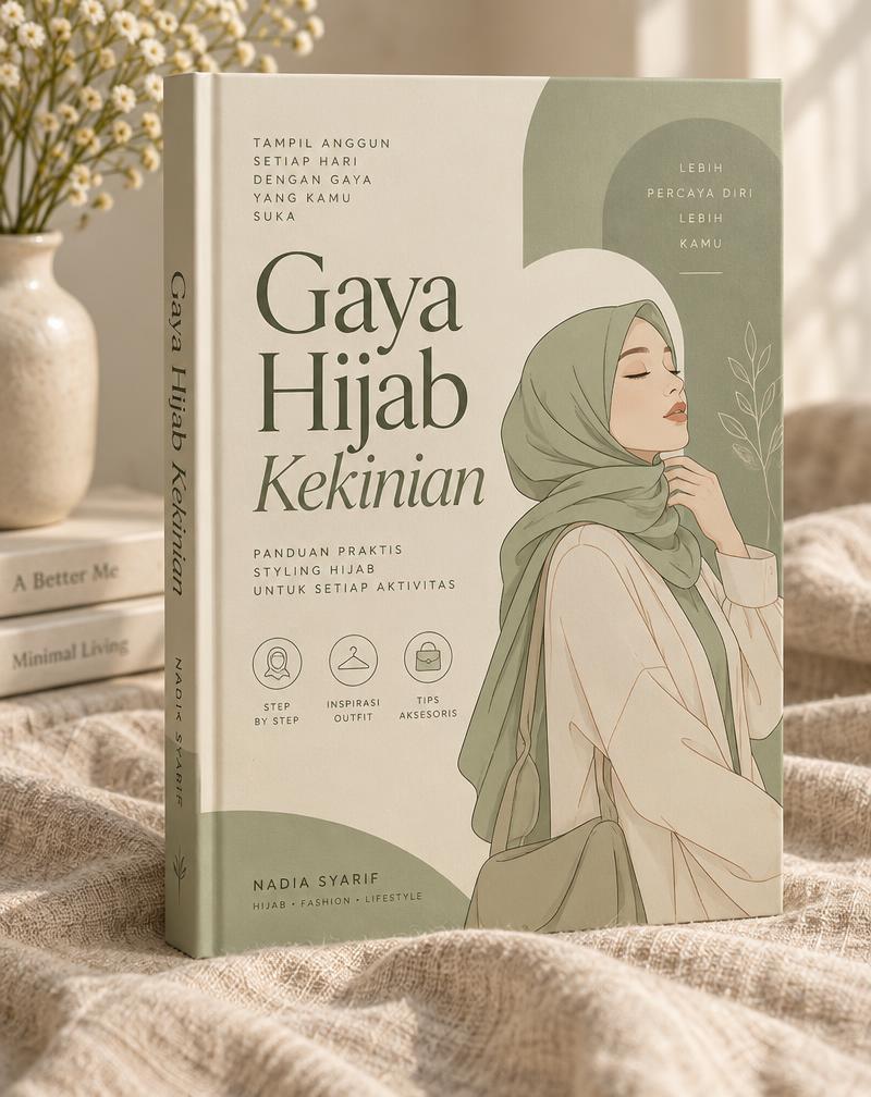 Sampul buku Gaya Hijab Kekinian